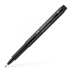 Ручка-кисть Faber-Castell Pitt Artist Pen M, Black, Водостойкий