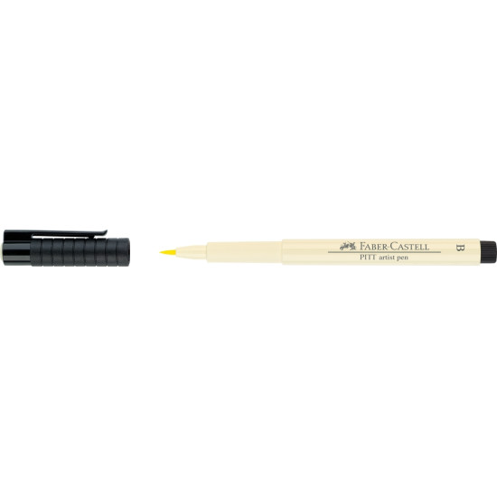 Ручка-кисть Faber-Castell Pitt Artist Pen Brush, Ivory, Не просвечивает бумагу