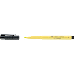 Otas tipa flomāsters Faber Castell Pitt Artist Pen 104, Light yellow glaze