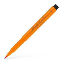 Ручка-кисть Faber-Castell Pitt Artist Pen Brush, Orange Glaze, Гибкий Наконечник