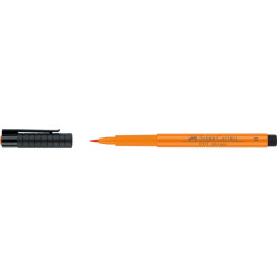 Ручка-кисть Faber-Castell Pitt Artist Pen Brush, Orange Glaze, Гибкий Наконечник