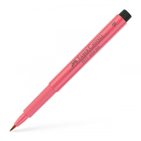 Otas tipa flomāsters Faber Castell Pitt Artist Pen 131, Coral