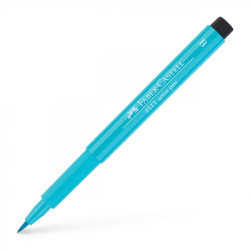 Ручка-кисть Faber-Castell Pitt Artist Pen, Light Cobalt Turquoise, Архивное качество