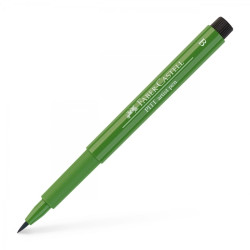 Ручка-кисть Faber-Castell Pitt Artist Pen, Green Olive, Permanent India Ink