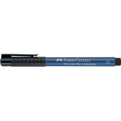 Каллиграфическая ручка Faber-Castell Pitt Artist Pen Calligraphy, Indanthrene Blue