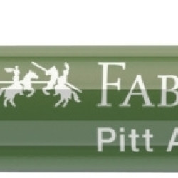 Kaligrāfijas flomāsters Faber Castell Pitt Artist Pen,174 hroma zaļš