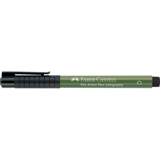 Kaligrāfijas flomāsters Faber Castell Pitt Artist Pen,174 hroma zaļš