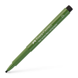 Kaligrāfijas flomāsters Faber Castell Pitt Artist Pen,174 hroma zaļš