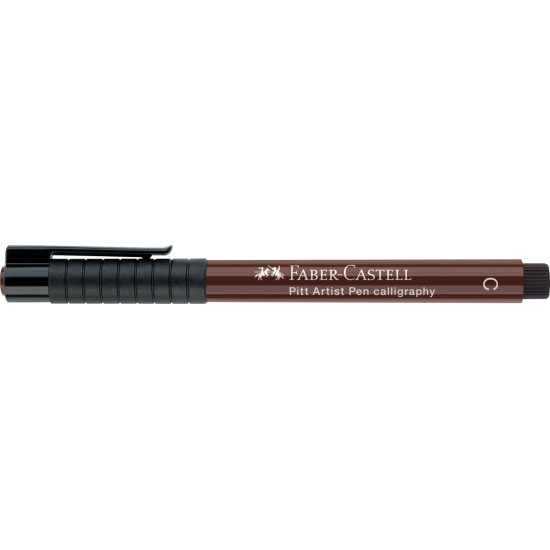 Kaligrāfijas flomāsters Faber Castell Pitt Artist Pen,175 tumša sēpija