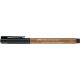 Каллиграфическое перо Faber-Castell Pitt Artist Pen, Raw Umber, Без просвечивания.