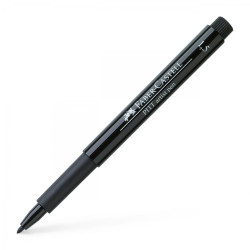 Flomāsters Faber-Castell Pitt Artist Pen 199, 1.5mm, apaļš gals, melns
