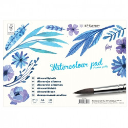 Akvareļu albums College A4, 210g/m², 20 loksnes