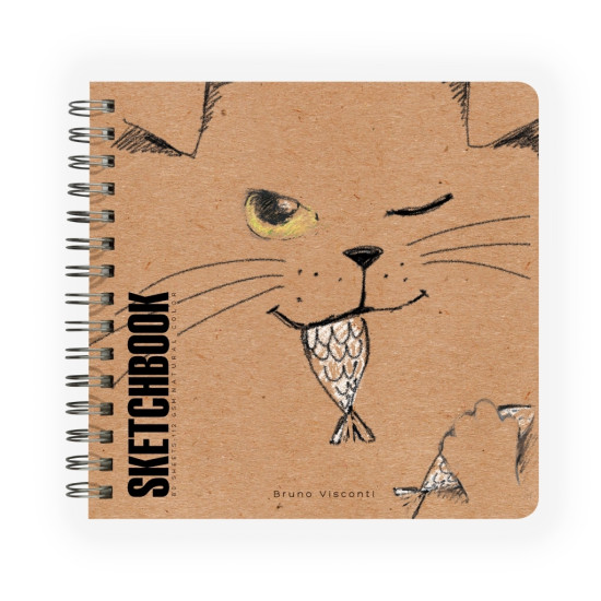 Скетчбук Brauberg Bv, Multicolor, Lay-Flat Design