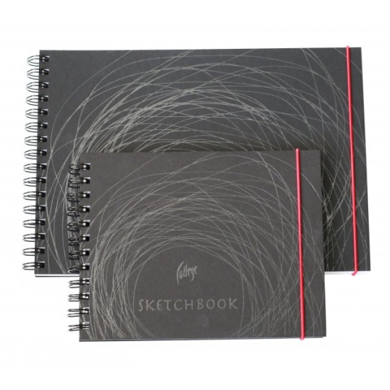 Скетчбук KPF College, Black, Яркие Цвета Выделяются
