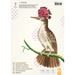 Zīmēšanas albums College A4, 120g/m², 20 loksnes