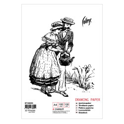 Бумага для рисования Mamlyn Устойчивая к просачиванию, White