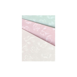 *Dekoratīvais kartons Galeria Papieru A4, 220g/m², 20 loknes, Small Roses lilac