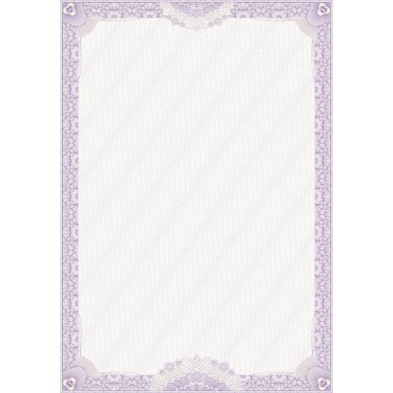 *Diplomi deVENTE A4, 115g, 25 loksnes, violets