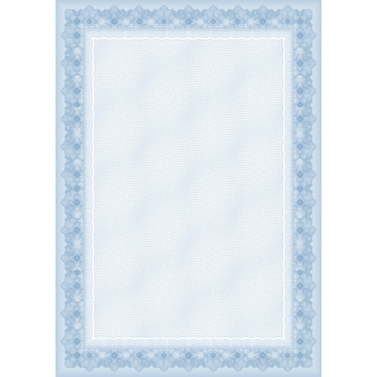 Diplomi College A4, 170g/m², 25 loksnes, Zils rāmis