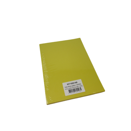 Цветная бумага Ecoline College, Yellow, Плотная