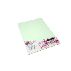 Krāsains kartons College A4, 160g/m², 20 loksnes, Light green GN27