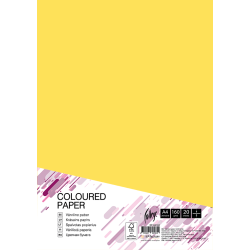 Картон College Листы, Canary Yellow, Чистые срезы