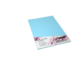 Krāsains kartons College A4, 160g/m², 20 loksnes, Medium blue, MB30