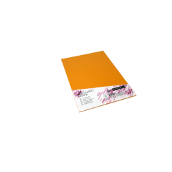 Krāsains kartons College A4, 160g/m², 20 loksnes, Orange MO15