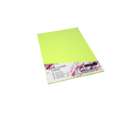 Krāsains kartons College A4, 160g/m², 20 loksnes, Lemon yellow ZG34