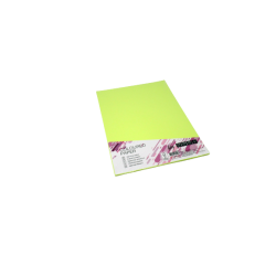 Krāsains kartons College A4, 160g/m², 20 loksnes, Lemon yellow ZG34