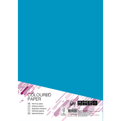 Картон College "KF169202", Dark Blue, 160g/m2, Отдельные листы