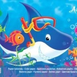 Aplikāciju papīrs Kreska Fluo A4, 9 loksnes