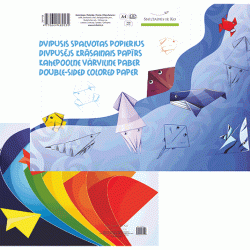 Krāsains kartons SM-LT A3, 160g/m², divpusējs, 16 loksnes