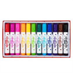*Flomāsteri DELI COLOR KIDS EC10400, 12 krāsas