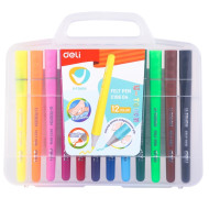 *Flomāsteri DELI U-TOUCH EC10604, 12 krāsas