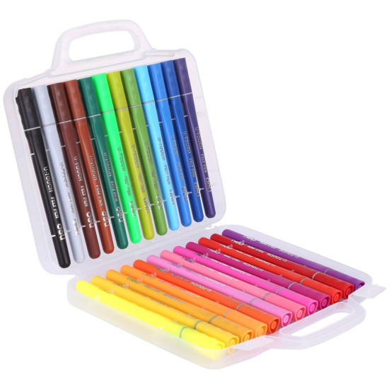 *Flomāsteri Deli U-Touch EC10624, 24 krāsas