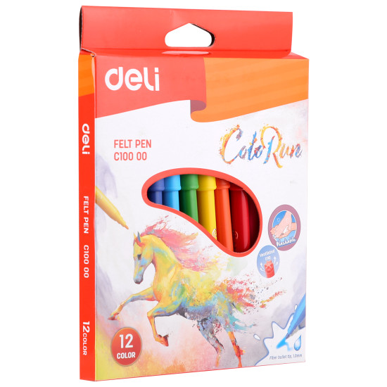 Flomāsteri Deli 12 krāsas