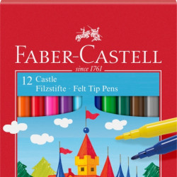 Flomāsteri Faber-Castell Castle, 12gab/iep