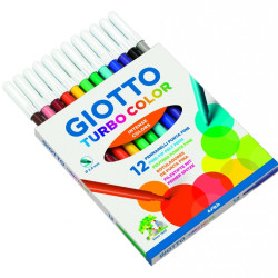 Flomāsteri Giotto Turbo Color, 12gab/iep