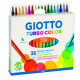 Flomāsteri Giotto Turbo Color, 36 krāsas