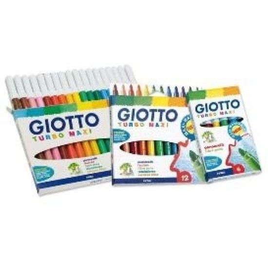Flomāsteri Giotto Turbo Maxi 18 krāsas