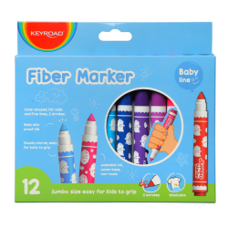 Flomāsteri Keyroad Jumbo Baby 12 krāsas