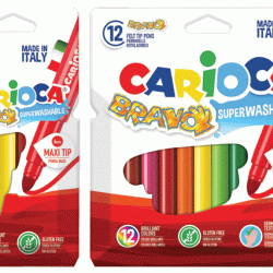 *Flomāsteri CARIOCA BRAVO, 12 krāsas