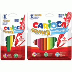 *Flomāsteri CARIOCA BRAVO, 12 krāsas