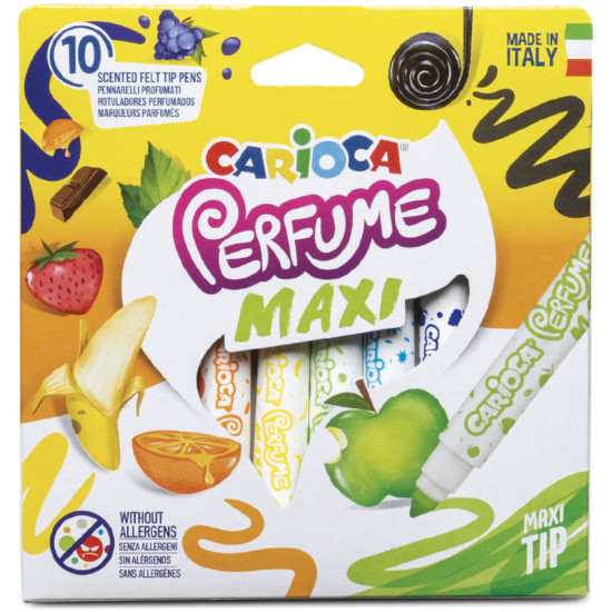 *Flomāsteri CARIOCA PERFUME MAXI, 10 krāsas