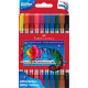 Набор двусторонних фломастеров Faber-Castell "151107", Multicolor, Эффект блесток