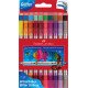 Divpusēji flomāsteri Faber Castell Glitter, 20 krāsas