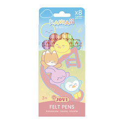 Flomāsteri Jovi Kawaii, 8 pasteļkrāsas