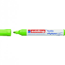 Tekstila marķieris Edding 4500 2-3.0mm, konisks, gaiši zaļš