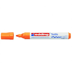 Tekstila marķieris Edding 4500 2-3.0mm, konisks, neona oranžs